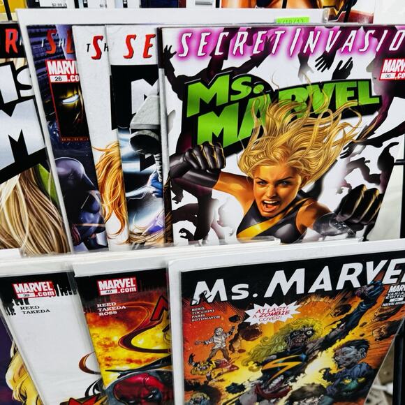 Ms. Marvel 1-4 6-49 Annual 1, Storyteller & Special Lot Greg Horn Cover art - Picture 6 of 11